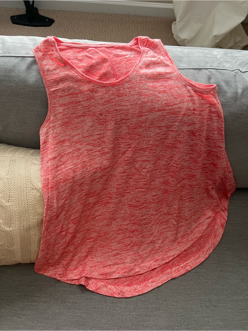 Merona Heathered Coral Tank Top